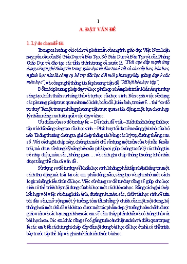 Sáng kiến kinh nghiệm Ứng dụng phần mềm IMINDMAP 10 để phát triển năng lực tổng hợp, tư duy sáng tạo của học sinh THCS Sáng kiến kinh nghiệm Ứng dụng phần mềm IMINDMAP 10 để phát triển năng lực tổng hợp, tư duy sáng tạo của học sinh THCS